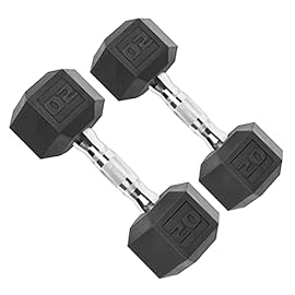CAP 50 lbs Coated Dumbbell Set | Multiple Styles