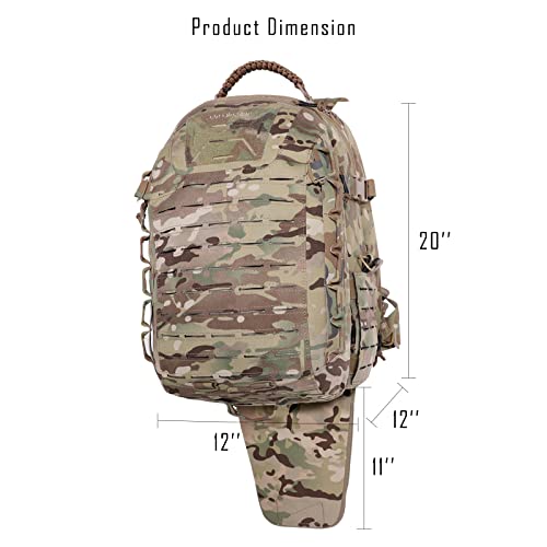 Dragon Edge Military Tactical Backpack Molle Waterproof Outdoor Hunting Traveling Hiking Camping #TOP2