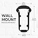 Sound Bass Move Speaker Wall Mount Bracket, Weatherproof, Compatible with Sonos Move...