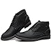 Chukka Boots Fashion and Comfort Casual Oxfords Ankle Lace Up Boot, Black 9.5