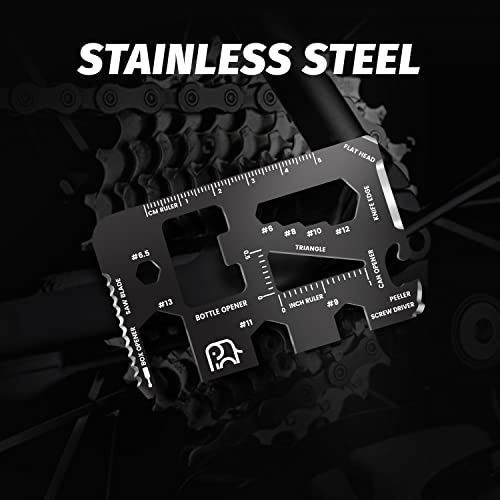 Stocking Stuffers For Men 2 Packs 20-In-1 Credit Card Multitools Slim Multipurpose Tactical Wallet Tool For Repair, Bottle Opener, Survival Gear - Cool Gadget Christmas Gifts For Him Dad Men Husband #TOP3