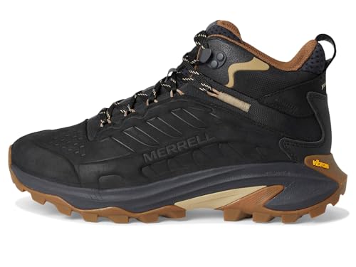 Image of Merrell mens Moab Speed 2 Leather Mid Waterproof | Hiking Boots