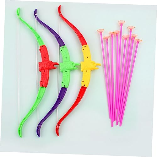 YARNOW Boys and Girls Archery Toys Set Boys and Girls Outdoor Activity Set Safe Fun Random Color - Image 8