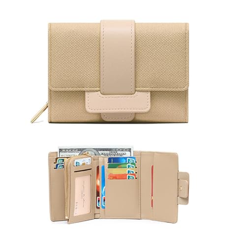 Wallet Women Ladies Card Purse Small Billfold with Zipper Coin Pocket4