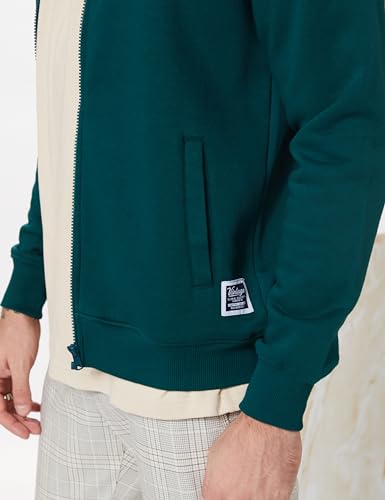 Image of Amazon Brand - Symbol Women's Men's Cotton Blend High Neck Fleece Sweatshirt (Available in Plus Sizes)