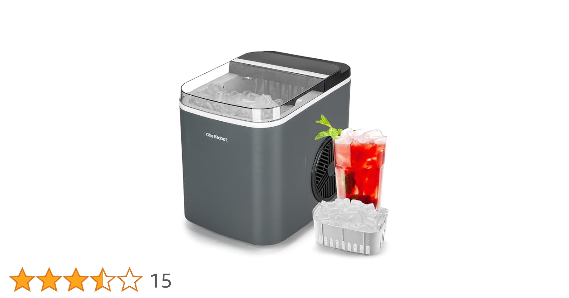 Amazon.co.jp: ChefRobot 製氷機 家庭用 氷つくり機 ポータブル