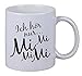 Netspares 131290271  Kaffee Tasse Ich Hör Mi Geschenk Weihnachten X-Mas Fun Gag Büro Chef, Weiß