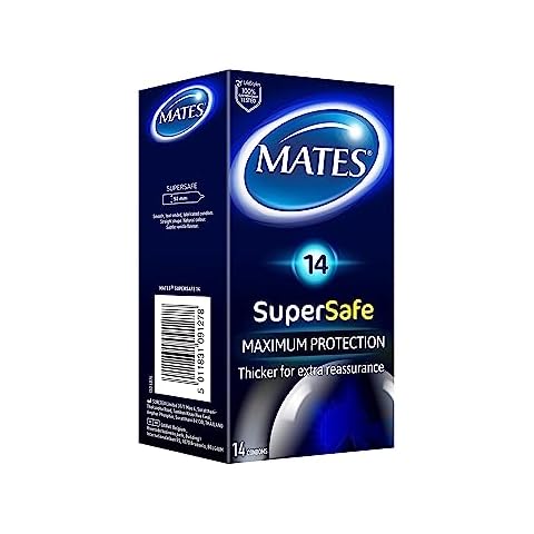 MATES SuperSafe Extra Thick Condoms Pack Cover