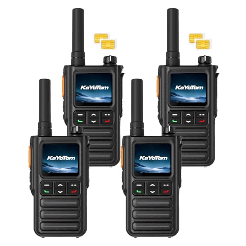 Image of Lifetime Free Rapid GPS Unlimited Range Global Walkie Talkies - Long Range Two Way Radio, IP65 Waterproof, AI Noise Cancellation for Nationwide Outdoor, Logistics, Road Trips & Family (4-Pack)