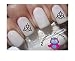 Gothic, Wiccan Symbol Triquetra Supernatural Symbol, Nail Art Decals
