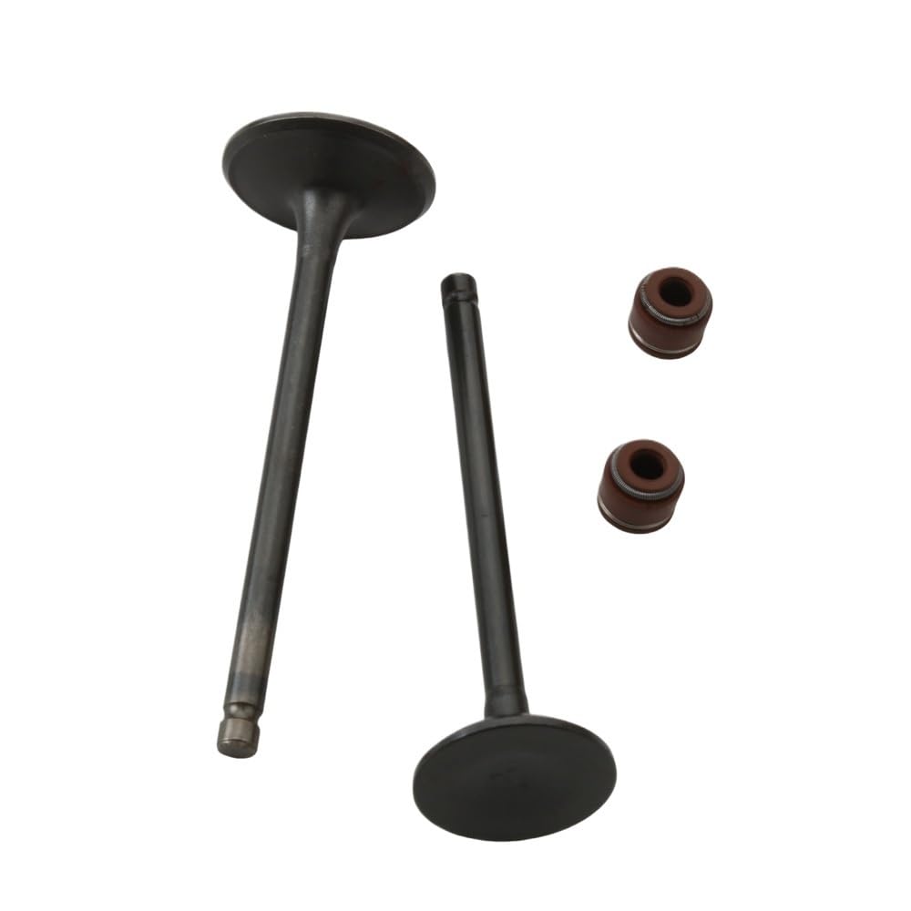 Valvole di aspirazione e scarico 2 pezzi compatibili con Agility125 Like125 Movie XL 125 People125 Sostituisce 14711-KUDU-900 14721-KUDU-900