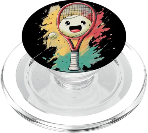 Disfraz de Tenis de Dibujos Animados Coloridos PopSockets PopGrip para MagSafe