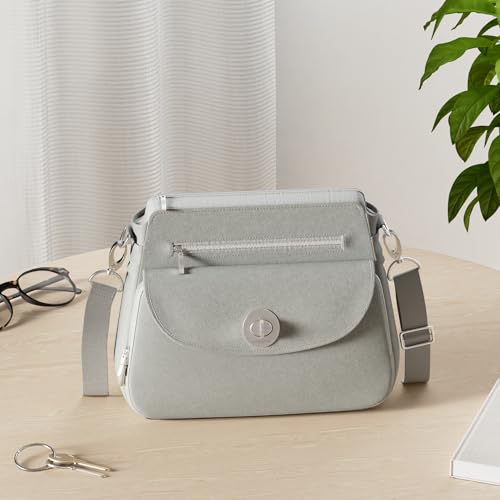 Image of Baggallini Calais Crossbody Bags for Women 10x7 Lightweight Water-Resistant Travel Purse, RFID & Interior Organization