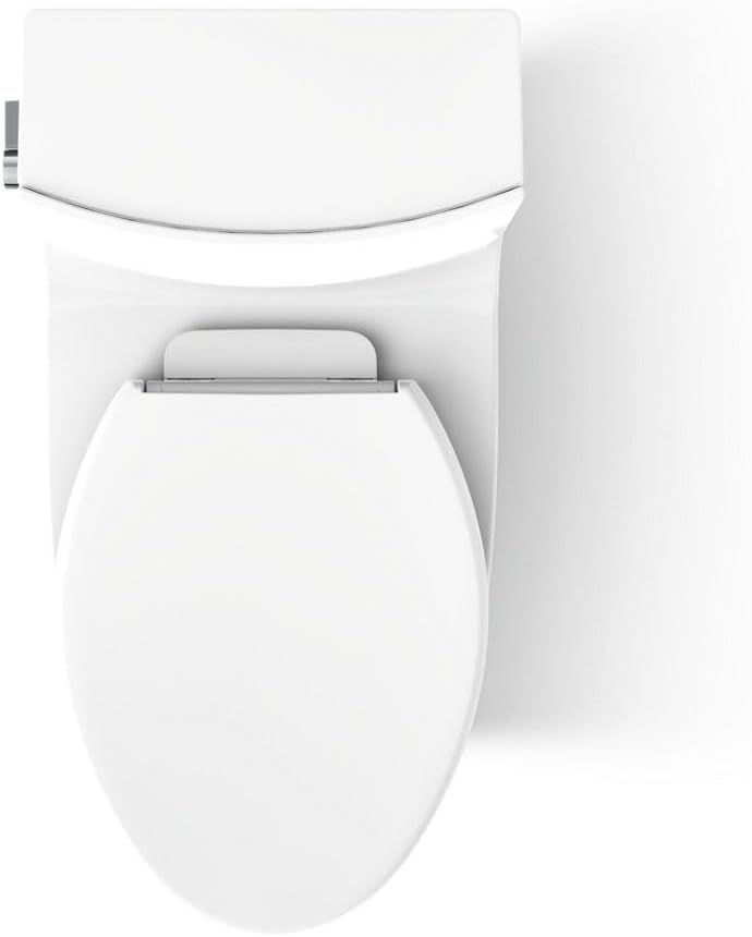 Жогорудан төмөн view of KOHLER Veil K-1381-0 Toilet