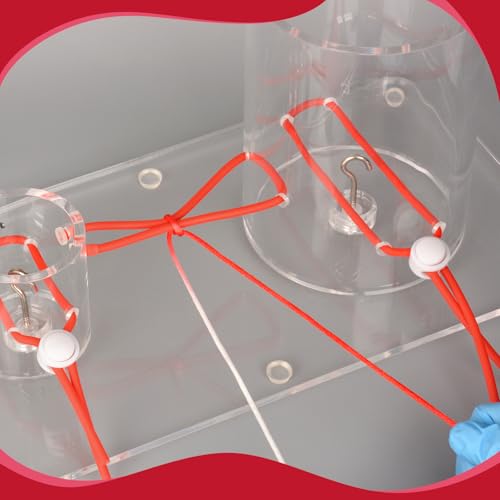 Image of Medarchitect Surgical Knot Tying Trainer Kit,Dual-Container,Surgical Suture Simulator Tool for Medical Students,Medical Students to Master Knotting Techniques