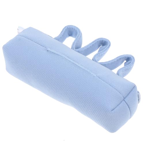 NOLITOY Ergonomic Finger Separator Splint Palm Protector for Hand Contracture Bedridden Supplies Sky-blue