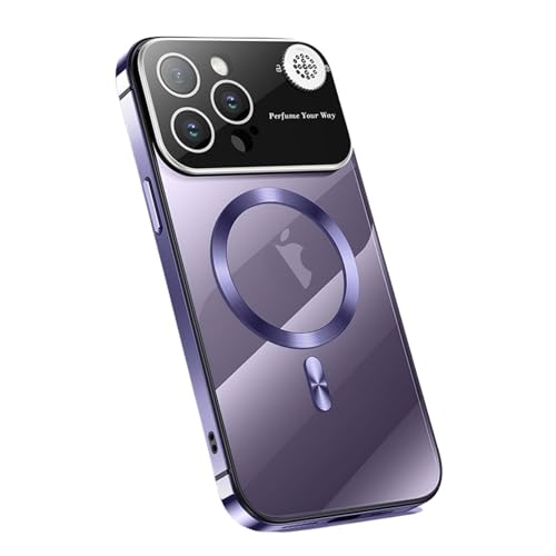 Coque iPhone 15 Pro Max MagSafe violette pour photo et quotidien