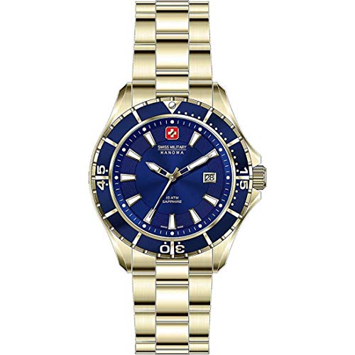 Swiss Military Hanowa 06-4316.04.001.02 – Cronografo Unisex Helvetus Chrono – Orologio Uomo In Acciaio