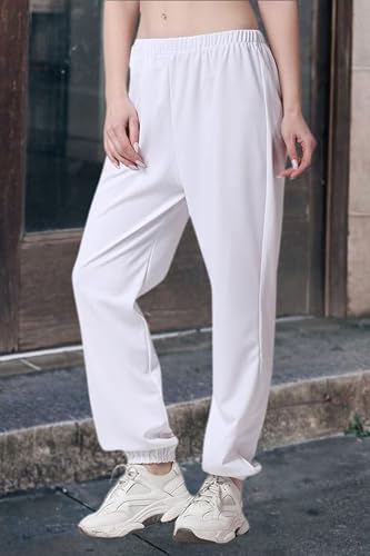 Image of Women Casual Bright Black Solid Women Joggers