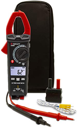 Image of Triplett CM400 True RMS 4000 Count 400A AC Clamp Meter with Inrush and Certificate of Traceability to NIST