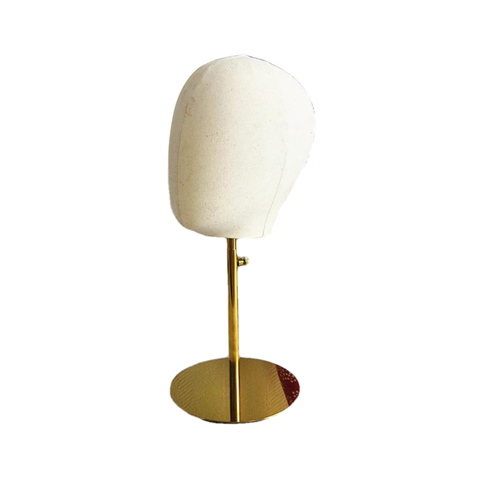 21 '' Regulowany płótno Peruka Dokonywanie Manekin Głowy Peruka Suszenie Mannequin Głowy Biżuteria Wydajca Wyświetlacz Stojak Manekin W/Metal Base