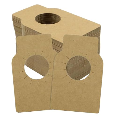 NIYATA - NIYATA 100 Pcs Étiquettes De Bouteille De Vin,Etiquettes Cave à Vin,5.7X8.9CM Étiquette Vierge Réutilisable,pour Marquer Le Millésime, Le Type de Vin