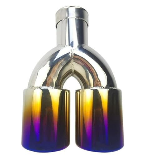Silencieux d'échappement inox 63mm idéal pour personnaliser sa voiture au quotidien