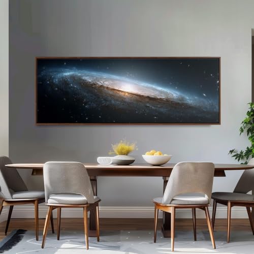 Tableau espace profond panoramique pour décorer un grand mur vide