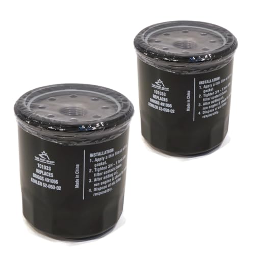(2) New OIL FILTERS for Ariens, Bad Boy, Bobcat, Case, Caterpillar, Genie, JLG by The ROP Shop