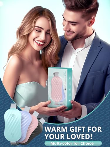 Slimpal Portable Heating Pad, Electric Cordless Heat Pad Gifts for Girl Women Her Wife, Aqua S2