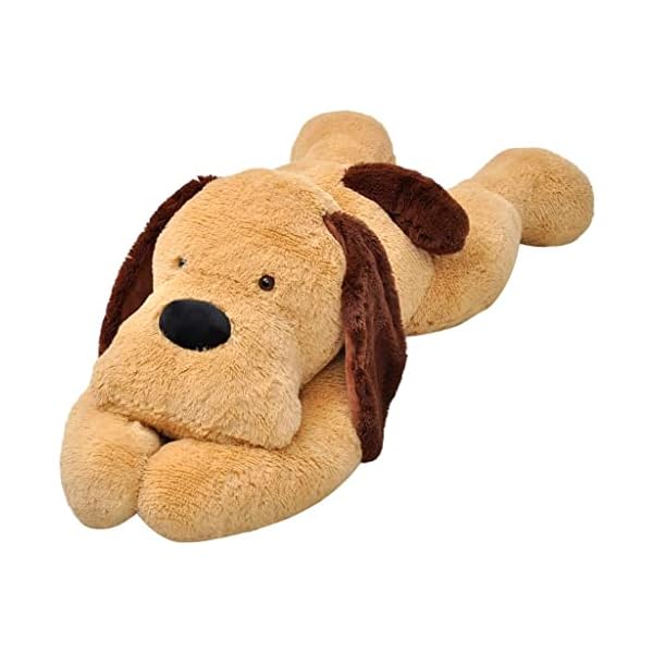 MCZY Poupées, Coffrets de Jeu et Figurines - Jouets - Peluche Chien en Peluche Marron 160 cm 413gBQB3XzL. SS600