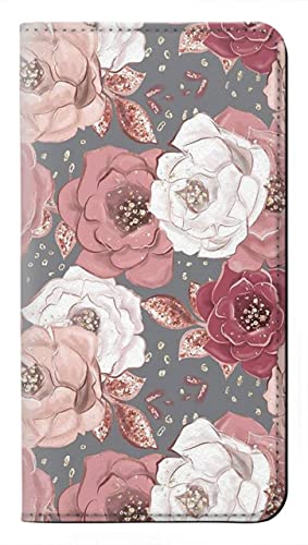 Funda Samsung Galaxy Z Fold 6 para oficina y eventos sociales con tarjetero floral chic