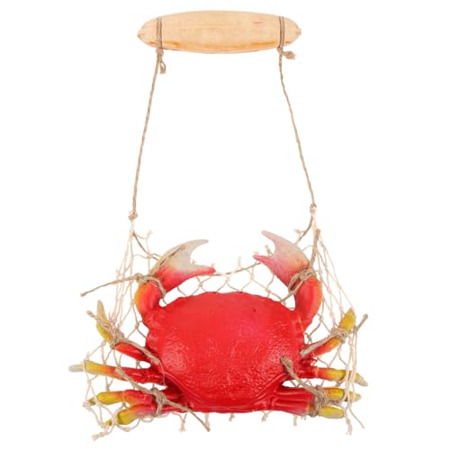 Modèle de fruits de mer PRETYZOOM : décorations de table en plastique et style océan