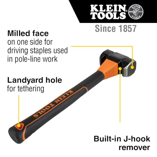 Klein 80936MF Milled-Face Hammer