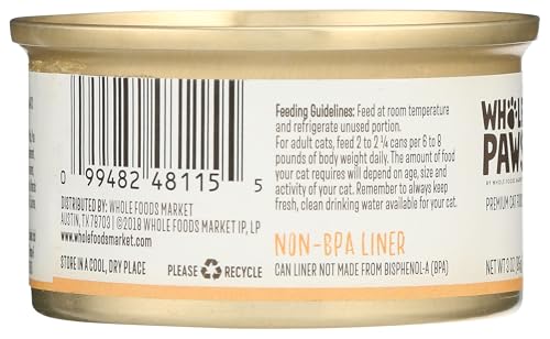 Image of Whole Paws, Wet Cat Food, Chicken Loaf Dinner, 3 Ounce