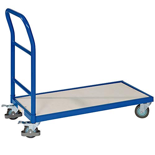 pro-bau-tec 14016 Plattformwagen, 250 kg, blau Cover