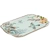 Fitz and Floyd English Garden Serving Platter 17 Inch Blue