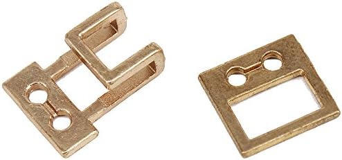 10set Gold Metal 26mm x 13mm Waist Extender Hooks & Eyes Clasps Sewing Garment Clasps Hooks for Bra Swimsuit NK285