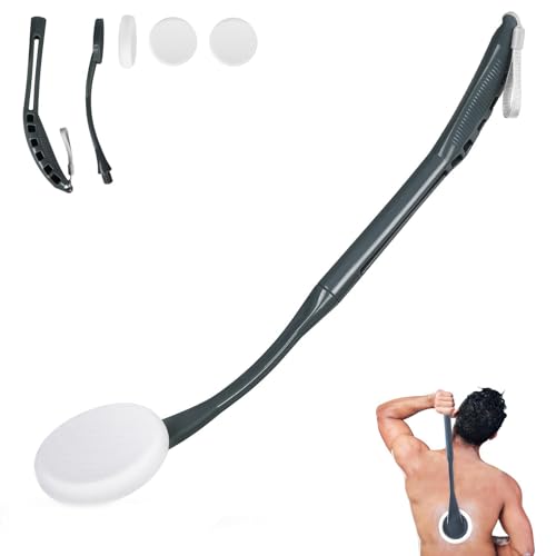 Lotion Applicator for Back 20.5 Replaceable Back Cream Applicator Easy Washable Suitable for Use by Elderly Men and Women