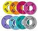 discount sizing Set of Colored Clothing Round Rack Size Dividers (XXS - 3XL) Various Quantities Available (40)