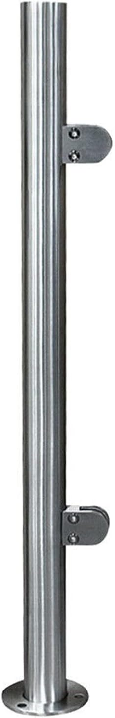 Fence Posts Balustrade Posts Stainless Steel 1100mm / 900mm High Staircase Posts with Clamps for,End Post 110cm