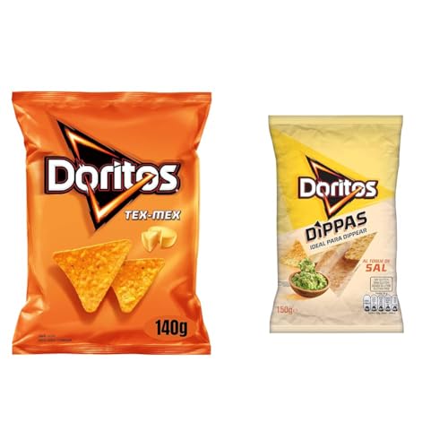 Pack Doritos Tex Mex 3 x 140gr + Doritos Dippas 3 x 140gr