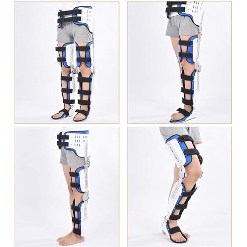 Órtesis ajustable para cadera, rodilla y pie color azul miniatura 7