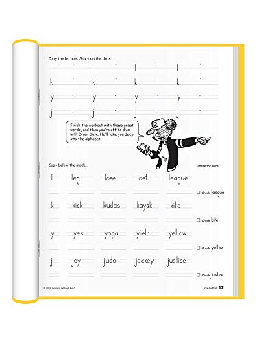 Learning Without Tears - Can-Do Print Student Workbook, Current Edition - Handwriting Without Tears Series - 5th Grade Writing Book - Print Writing, Language Arts Lessons - for School or Home Use