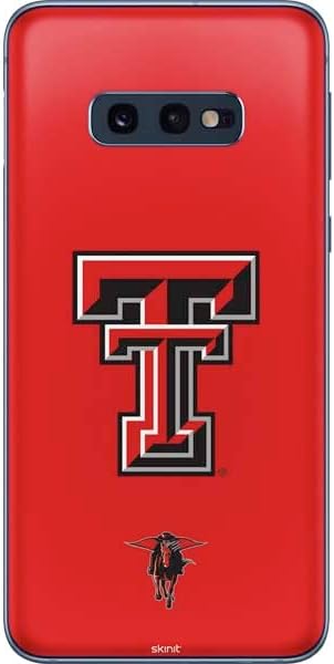Skinit Decal Phone Skin Compatible with Samsung Galaxy S10e - Officially Licensed College Texas Tech Red Raiders Design