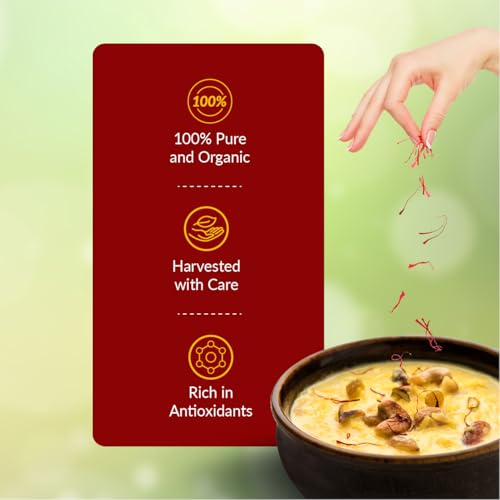 Image of Baby Saffron World's Finest wonder Spice, Single use Pack for Pregnant Women, Skin Care 50 MG X 10 Sachet