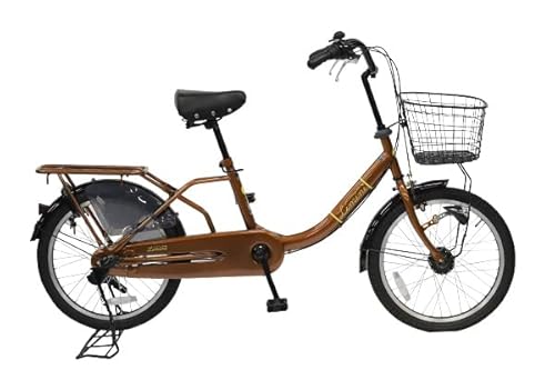 自転車 ミニベロ 小径車 cyma limini 20インチ AM-035 (ブラウン)