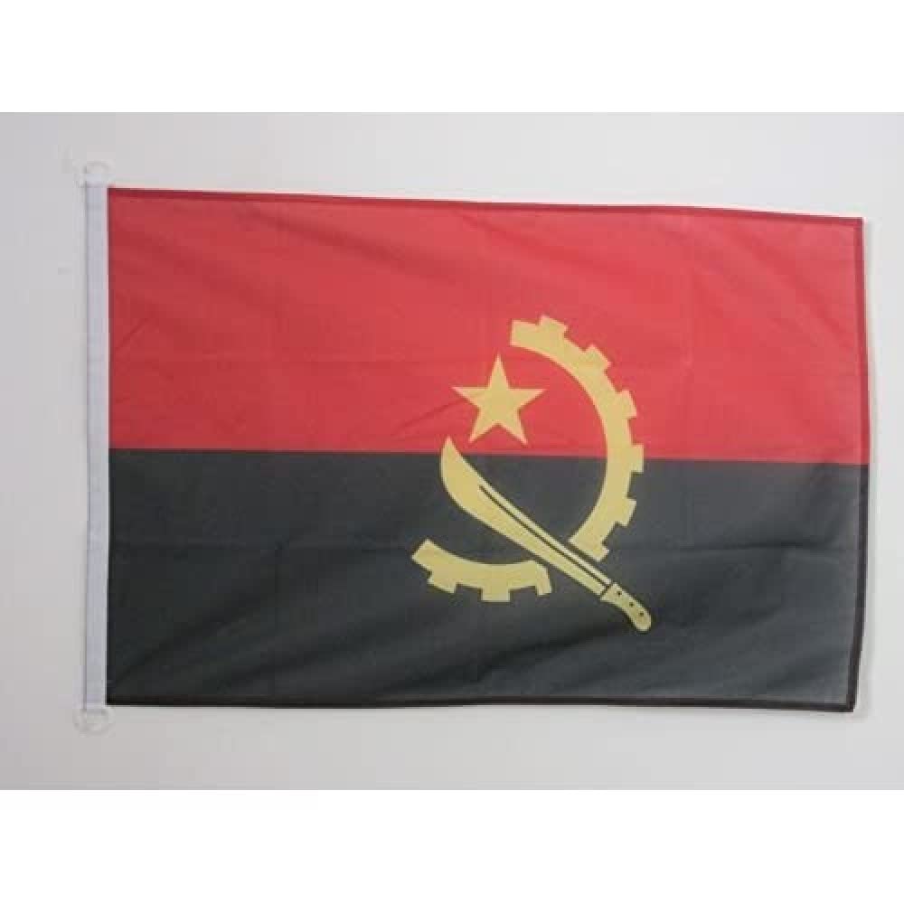 AZ FLAG Bandera Nautica de España Sin Armas 45x30 cm - Pabellón de Conveniencia Española Sin Escudo 30 x 45 Cm, Bandera de Barco con anillas — view 105