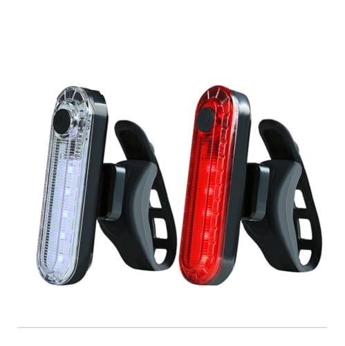 Feu arrière moto et éclairage sécurité de vélo rechargeable pour casque