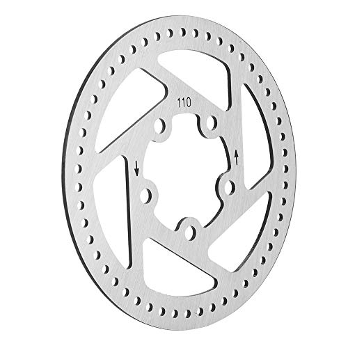 Generic 11cm �ϋv���̂���X�e�����X�X�`�[���u���[�L�f�B�X�N���[�^�[ Mijia M365 �d���X�N�[�^�[�p�A�u���[�L�_�X�g�̒~�ς��y���A���C�_�[�̕��M��������A�V���o�[�A1�p�b�N